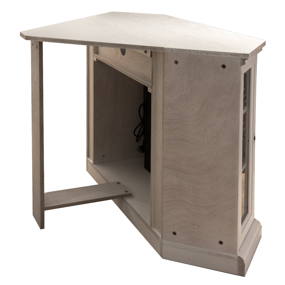 divina fire camino elettrico da terra madison marrone l126 x p78 x h83 ean 8056157804864