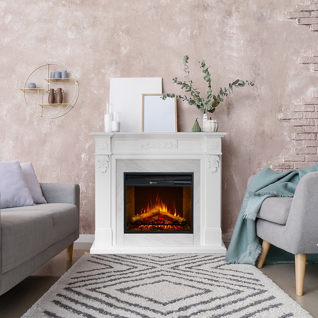 divina fire camino elettrico da terra truman effetto marmo l121xp38xh108 ean 8056157809166