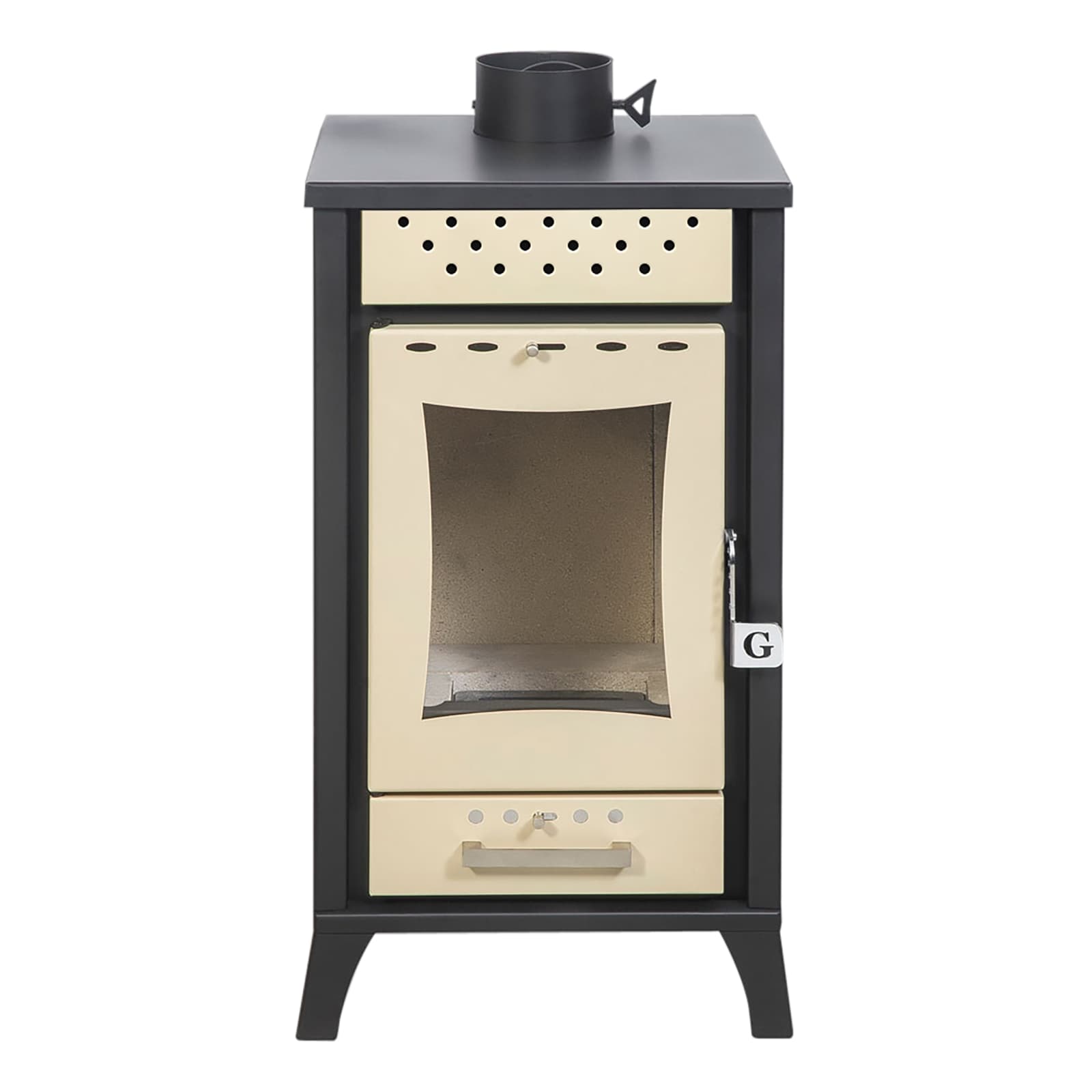 divina fire stufa a legna mg300 beige15 kw ean 5200416400684