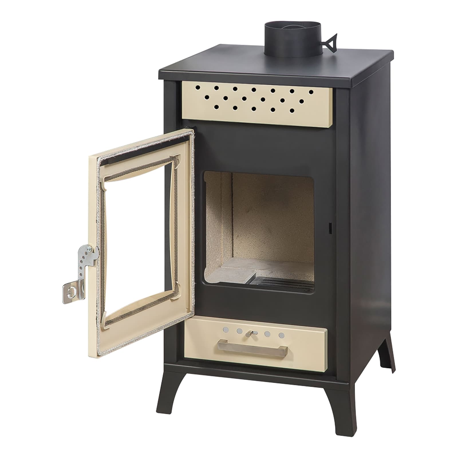 divina fire stufa a legna mg300 nera15 kw ean 5200416400103