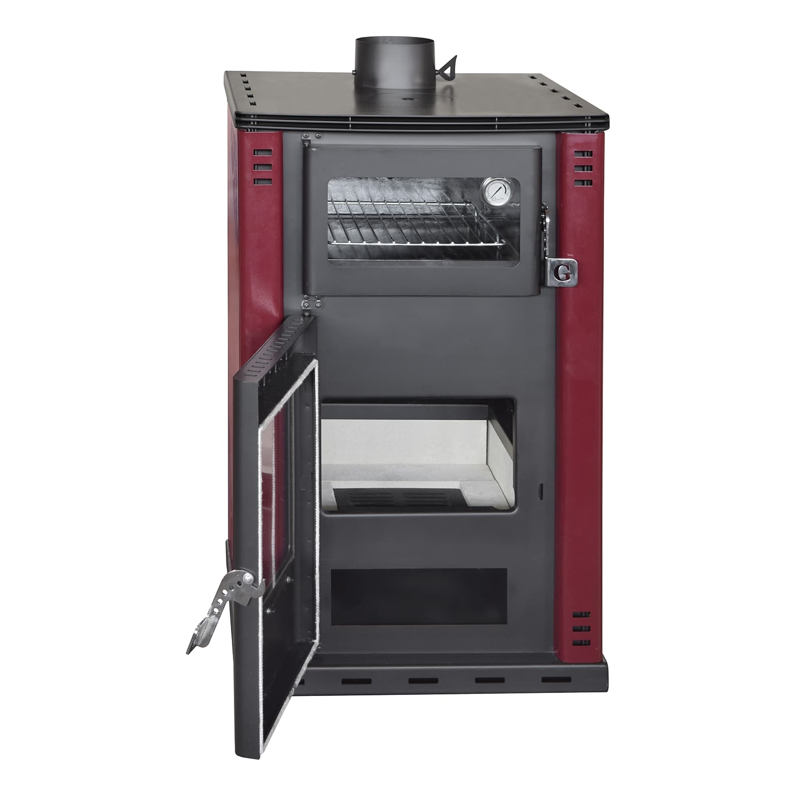 divina fire termo stufa a legna con forno 276 kw elsa beige ean 5200416400790
