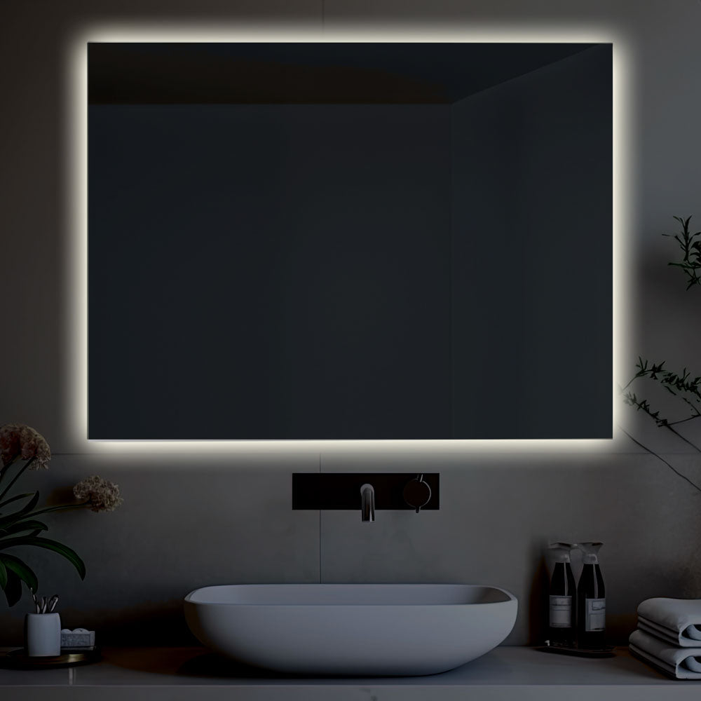 divina home specchio da bagno retroilluminato reversibile aurora led 70x90 ean 8056157809357
