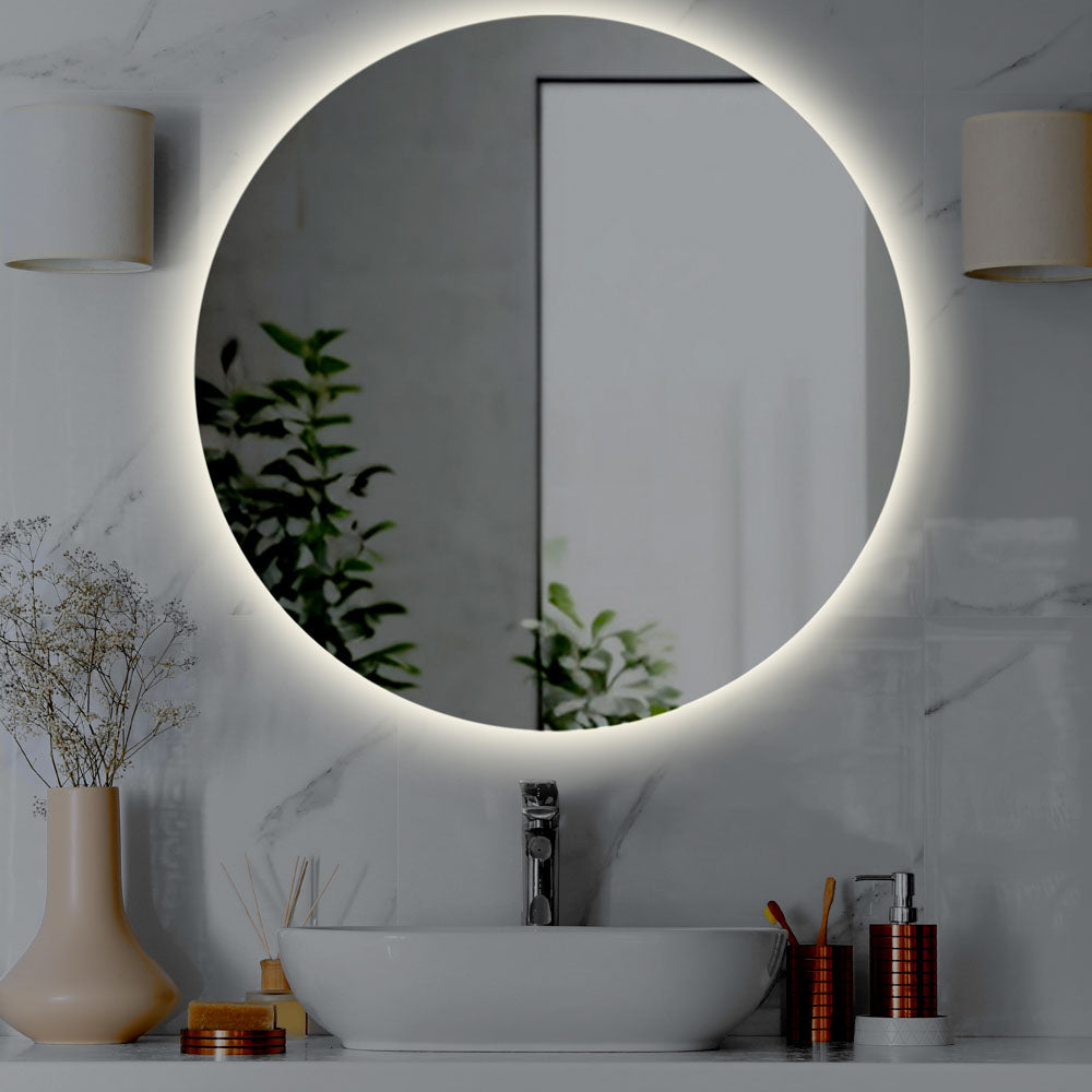 divina home specchio da bagno rotondo retroilluminato tondo d 80 luna ean 8056157809388
