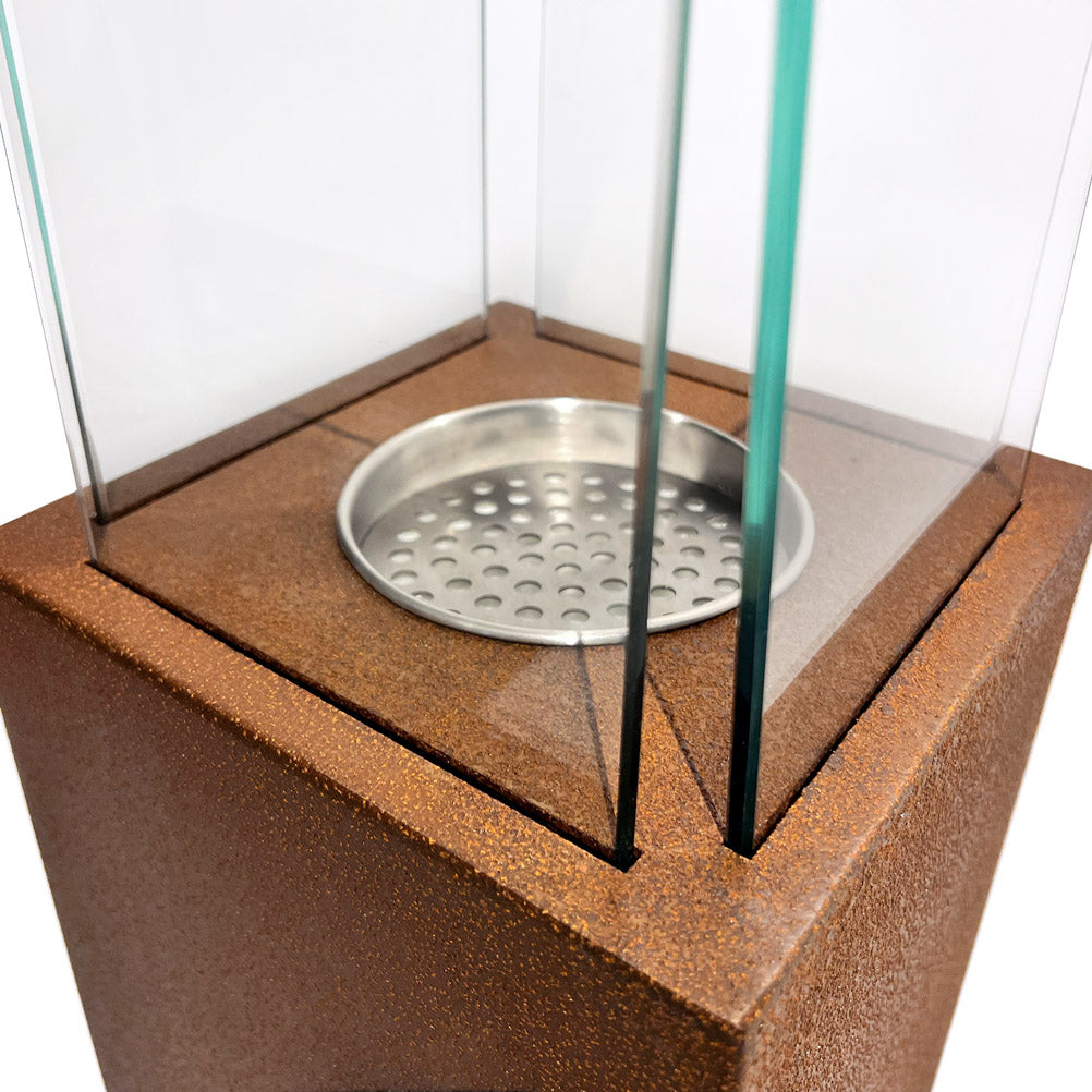 divina fire biocamino da terra capri 70 ruggine per esterno ean 8056157805908