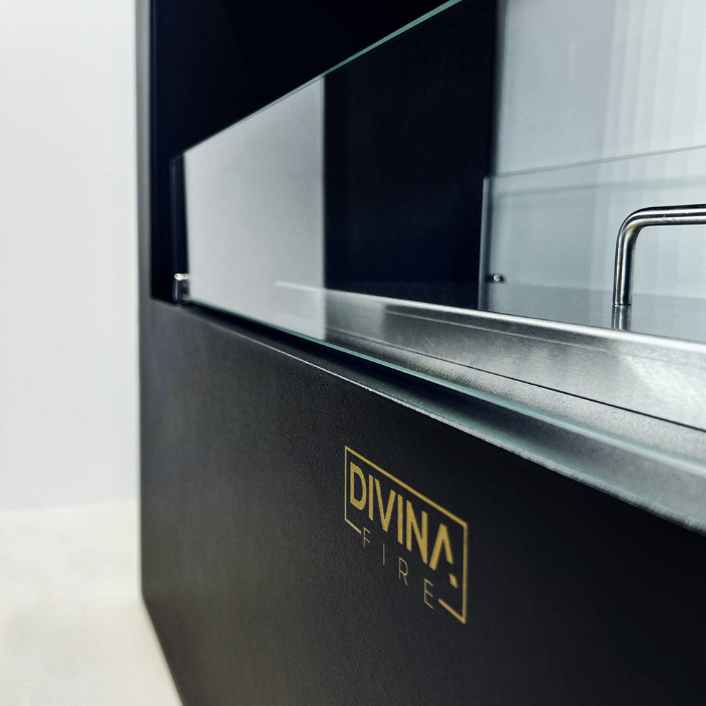 divina fire biocamino da terra giotto nero l100xp30xh70 interno esterno ean 8056157806004