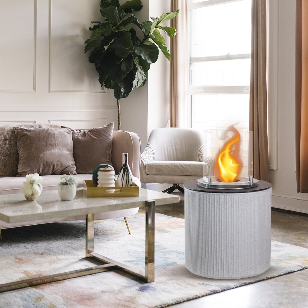 divina fire biocamino da terra modigliani beige d 36 x h56 interno esterno ean 8056157806240