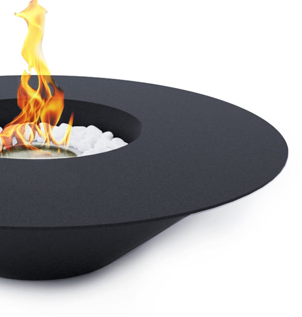 divina fire biocamino da terra santorini nero d 60 per esterno ean 8056157805113