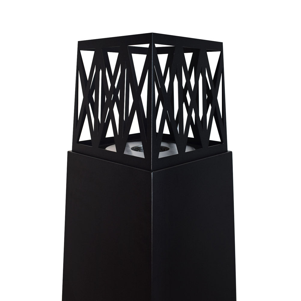 divina fire biocamino da terra vulcano nero 40x40x145 per esterno ean 8056157805892