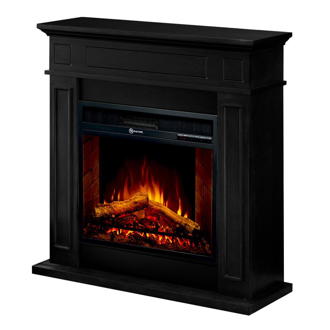 divina fire camino elettrico da terra jefferson nero l895 x h905 x p28 ean 8056157809074