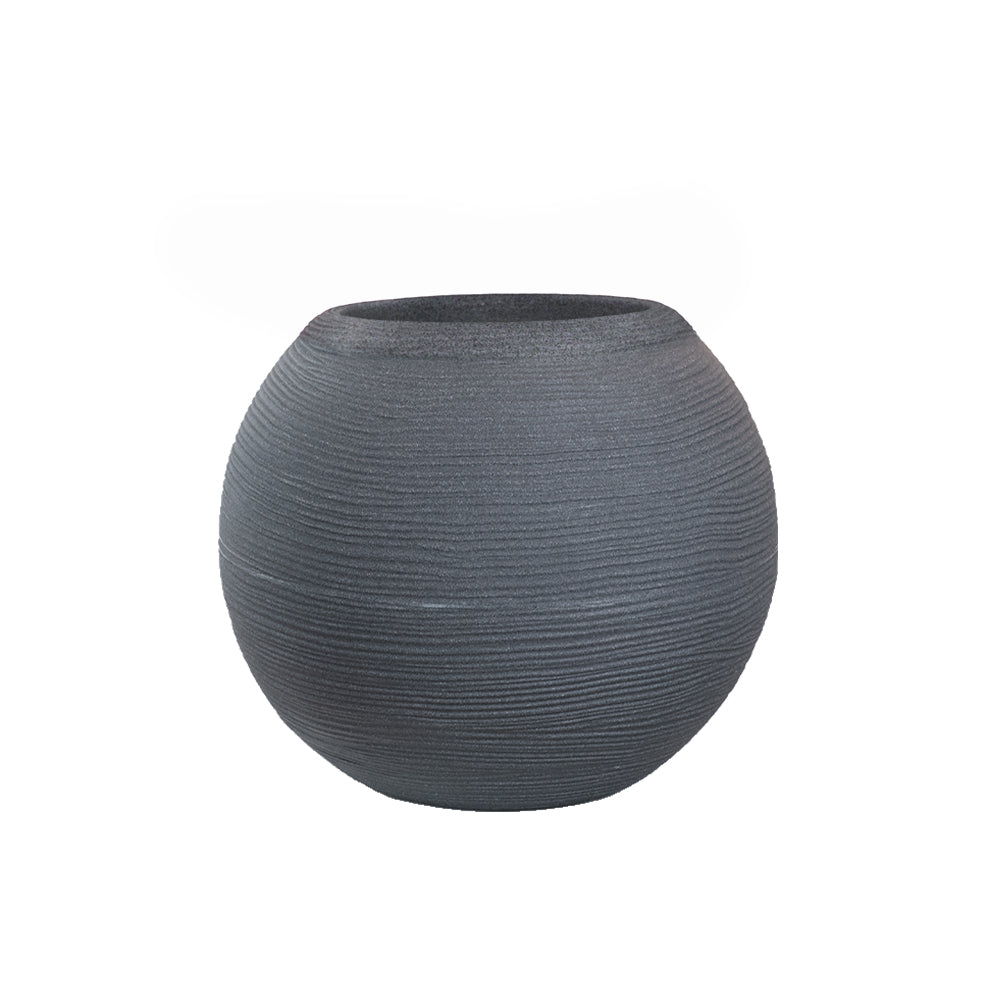 divina garden vaso in resina botticelli grigio d 40x33h ean 8056157808954