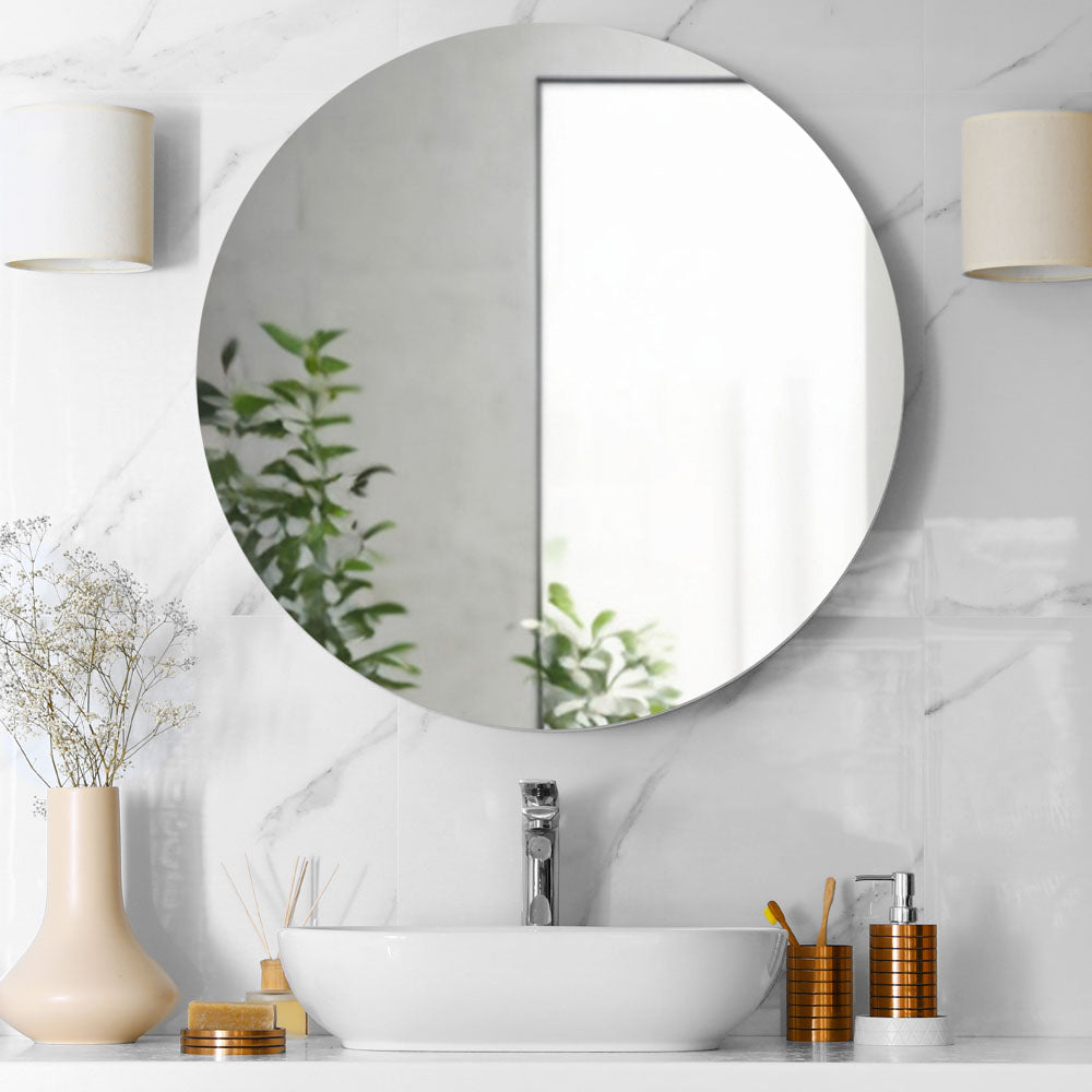 divina home specchio da bagno rotondo retroilluminato tondo d 90 luna ean 8056157809395