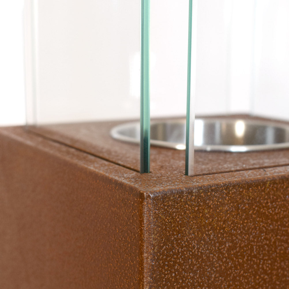 divina fire biocamino da terra capri 70 ruggine per esterno ean 8056157805908