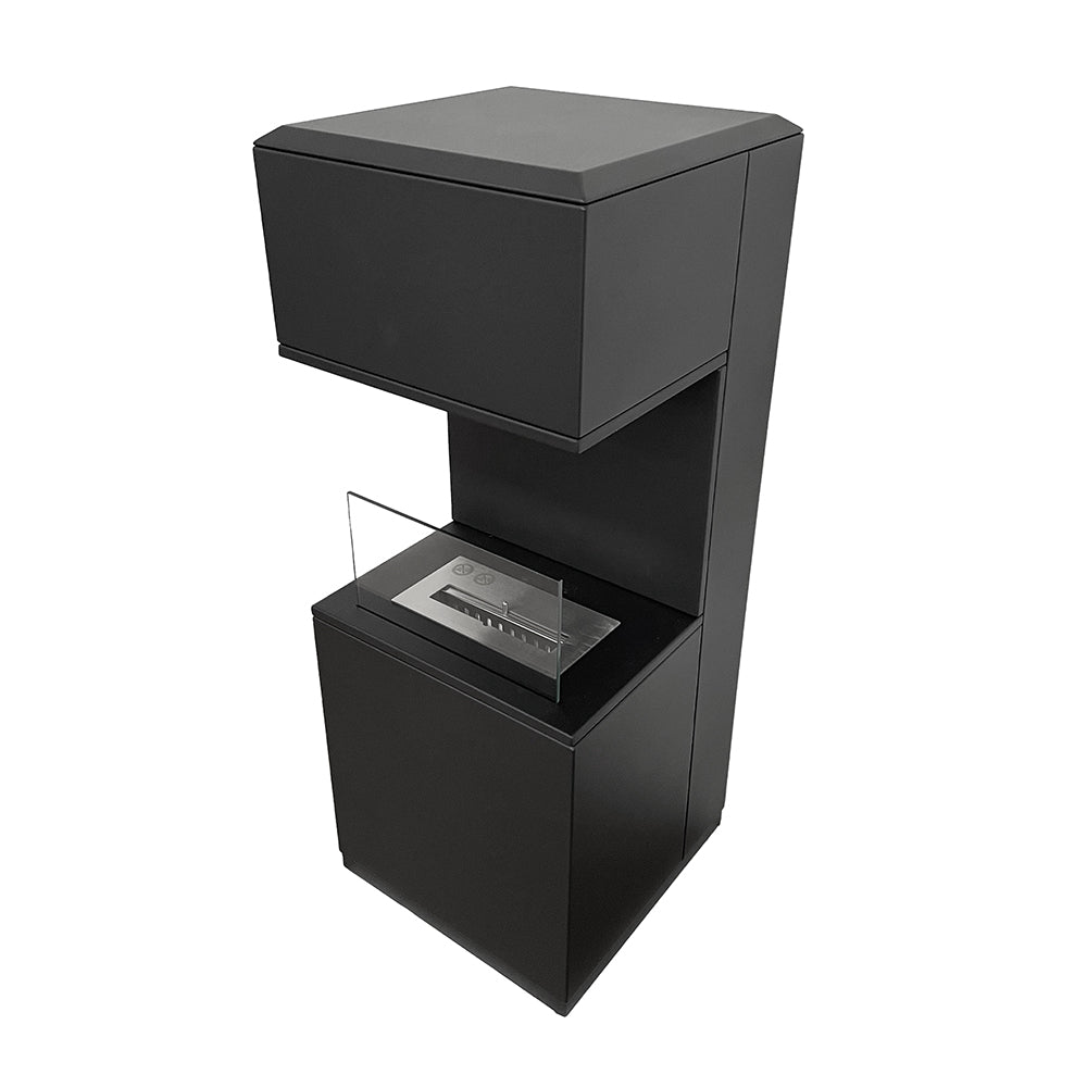 divina fire biocamino da terra oslo nero l38xp38xh100 interno esterno ean 8056157807704