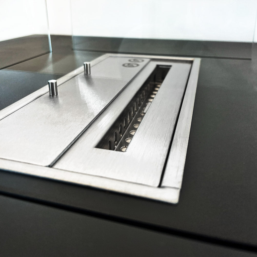 divina fire biocamino da terra panarea nero 70x70x35 interno esterno ean 8056157805991