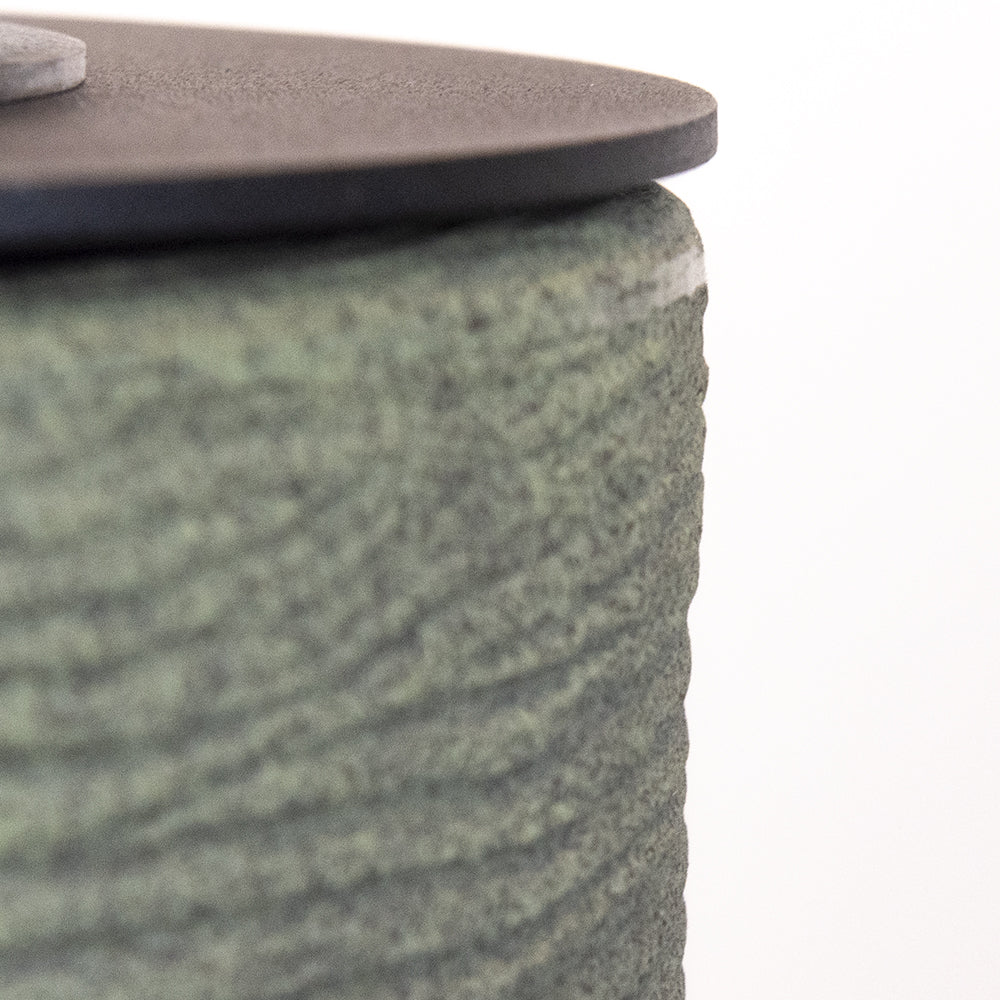 divina fire biocamino da terra raffaello verde salvia d 35 x h55 interno esterno ean 8056157806219