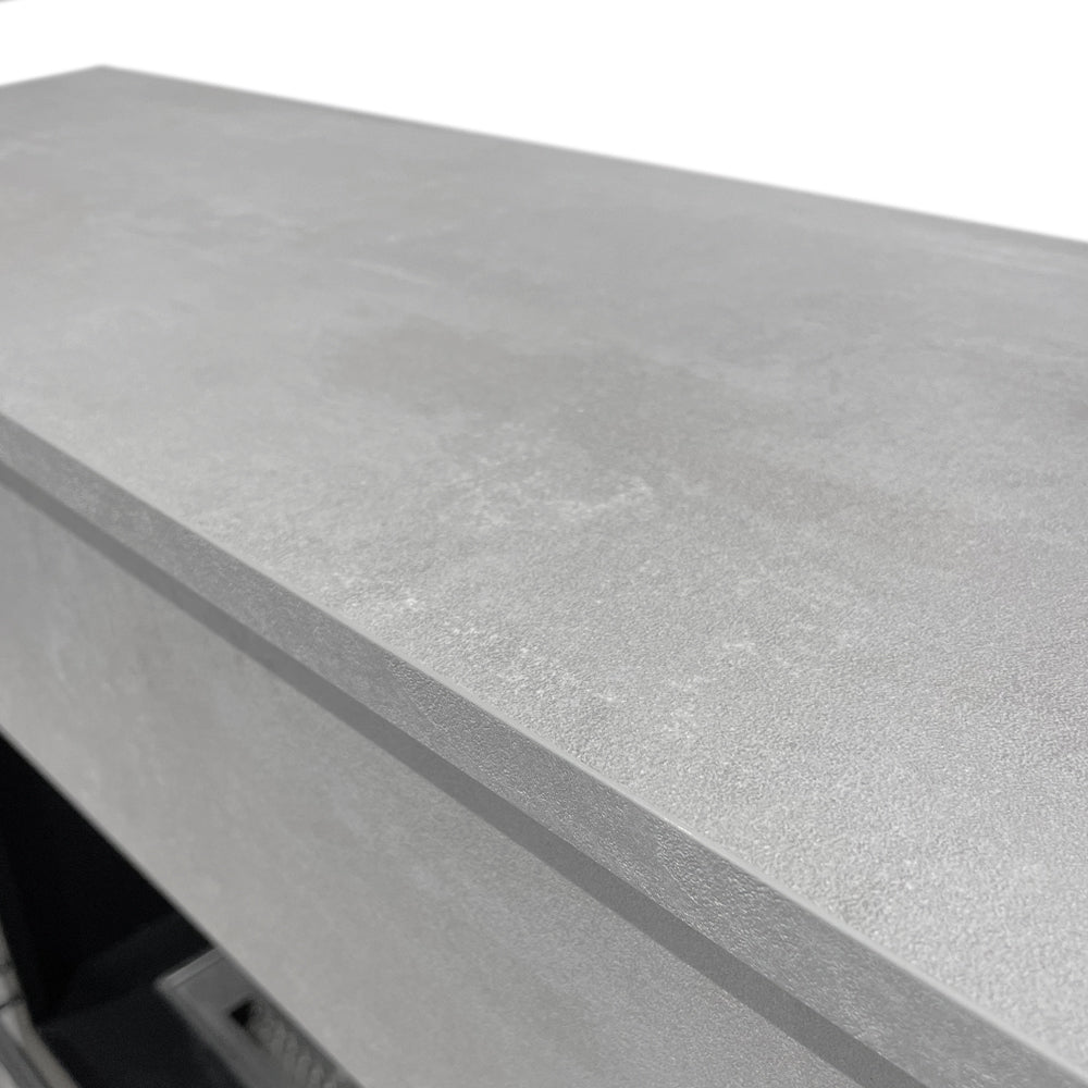 divina fire camino elettrico da terra bellini cemento l96 x p35 x h96 ean 8056157809128