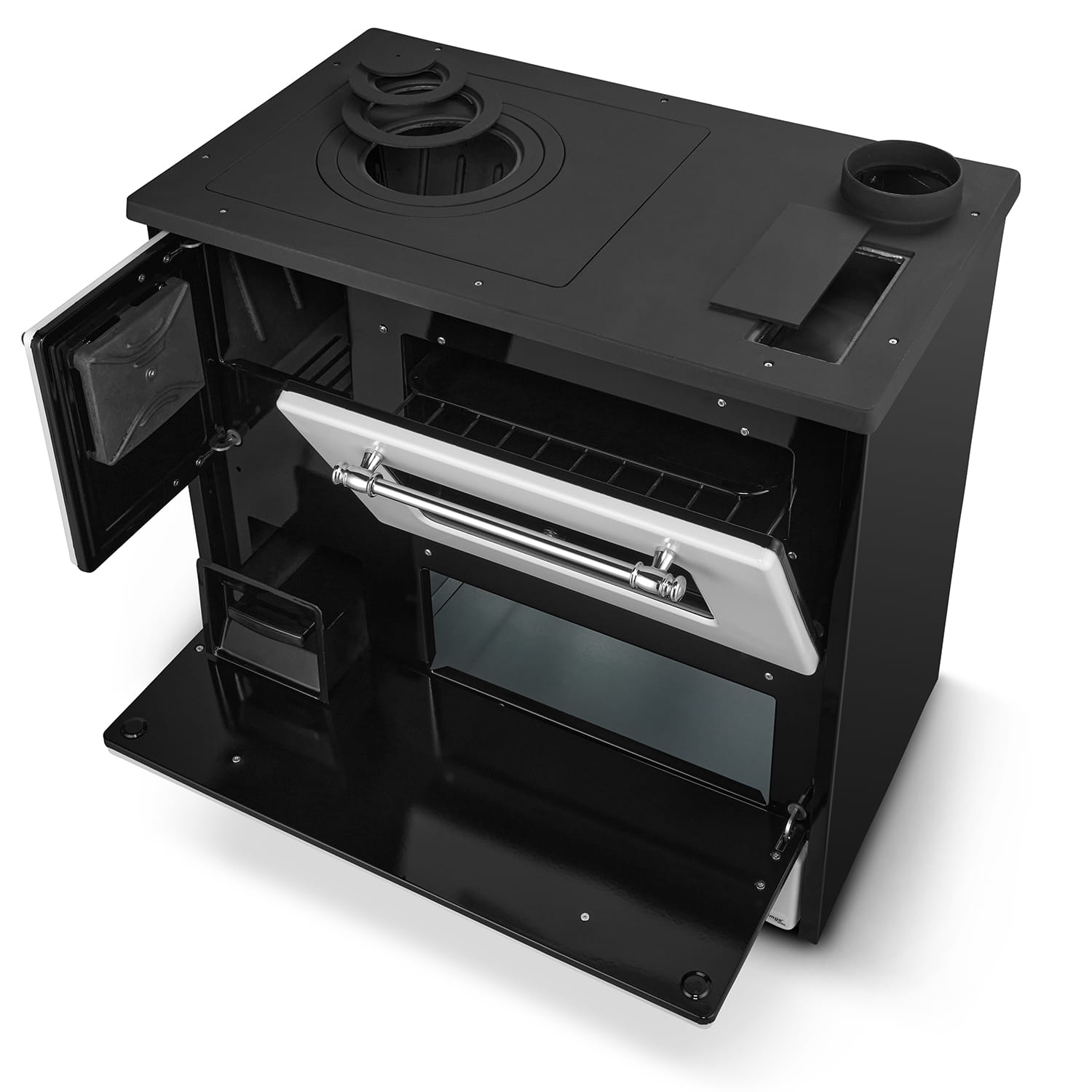 divina fire cucina a legna beatrice bianca 87 x 51 x h 79 ean 8056157805830