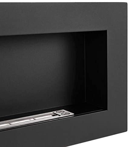 divina fire biocamino da parete siena nero l 90 x p 12 x h 40 ean 8056157804710