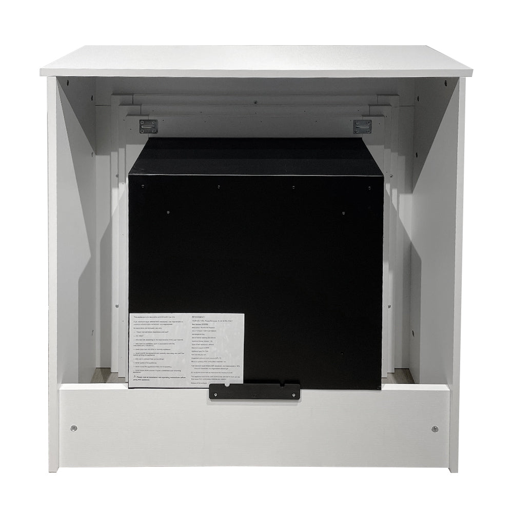 divina fire biocamino da terra bellini bianco l96 x p35 x h96 ean 8056157806288