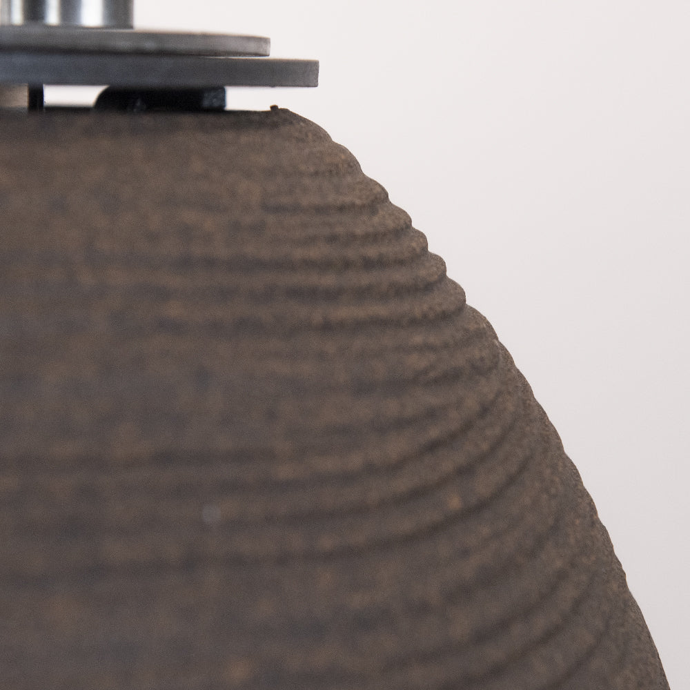 divina fire biocamino da terra botticelli terra marrone d 40 x h54 interno esterno ean 8056157806172