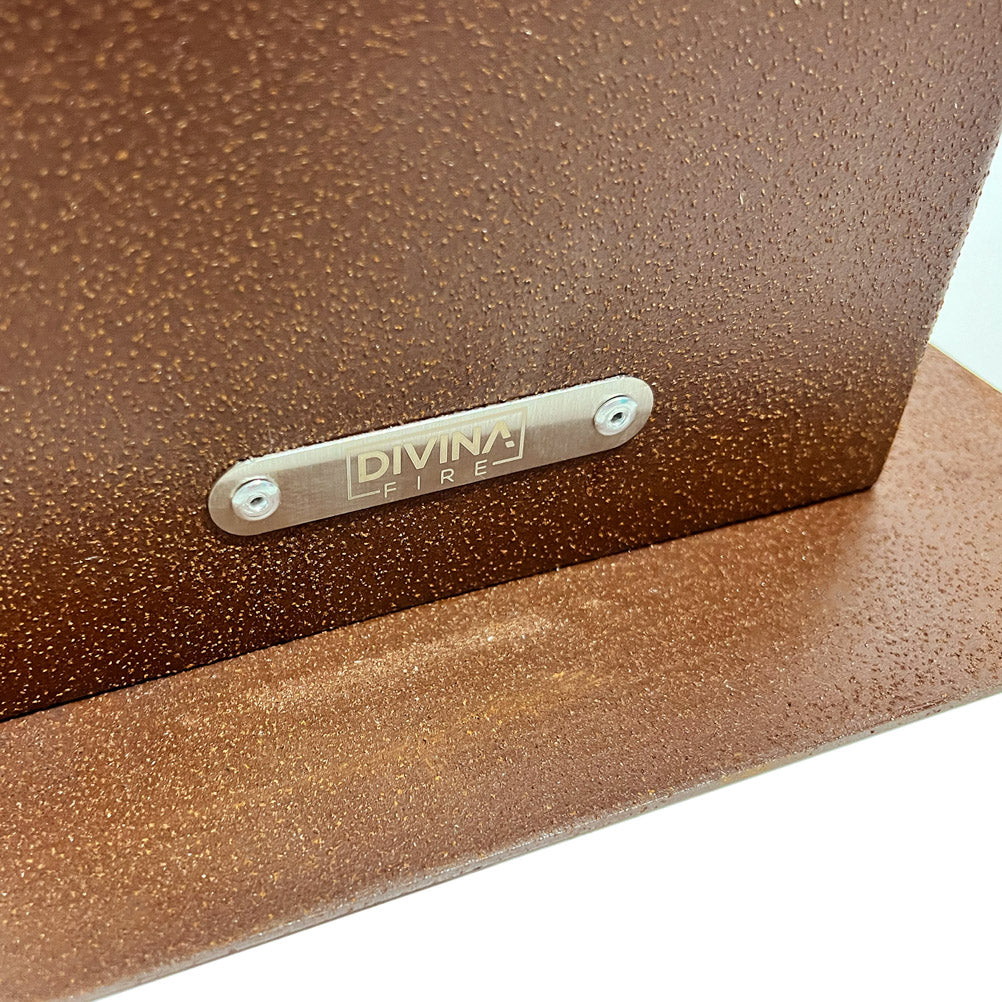 divina fire biocamino da terra capri 70 ruggine per esterno ean 8056157805908