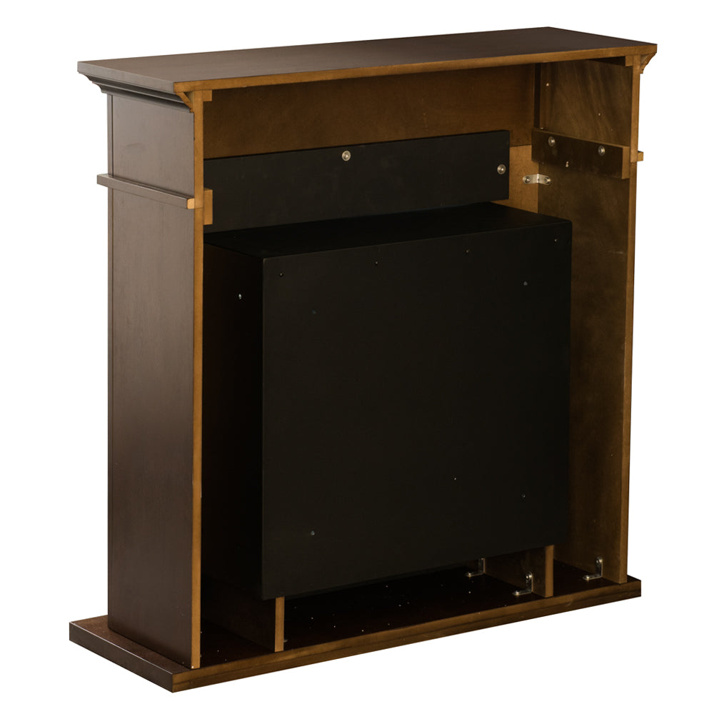 divina fire biocamino da terra jefferson marrone l 895 x h905 x p28 ean 8056157804123