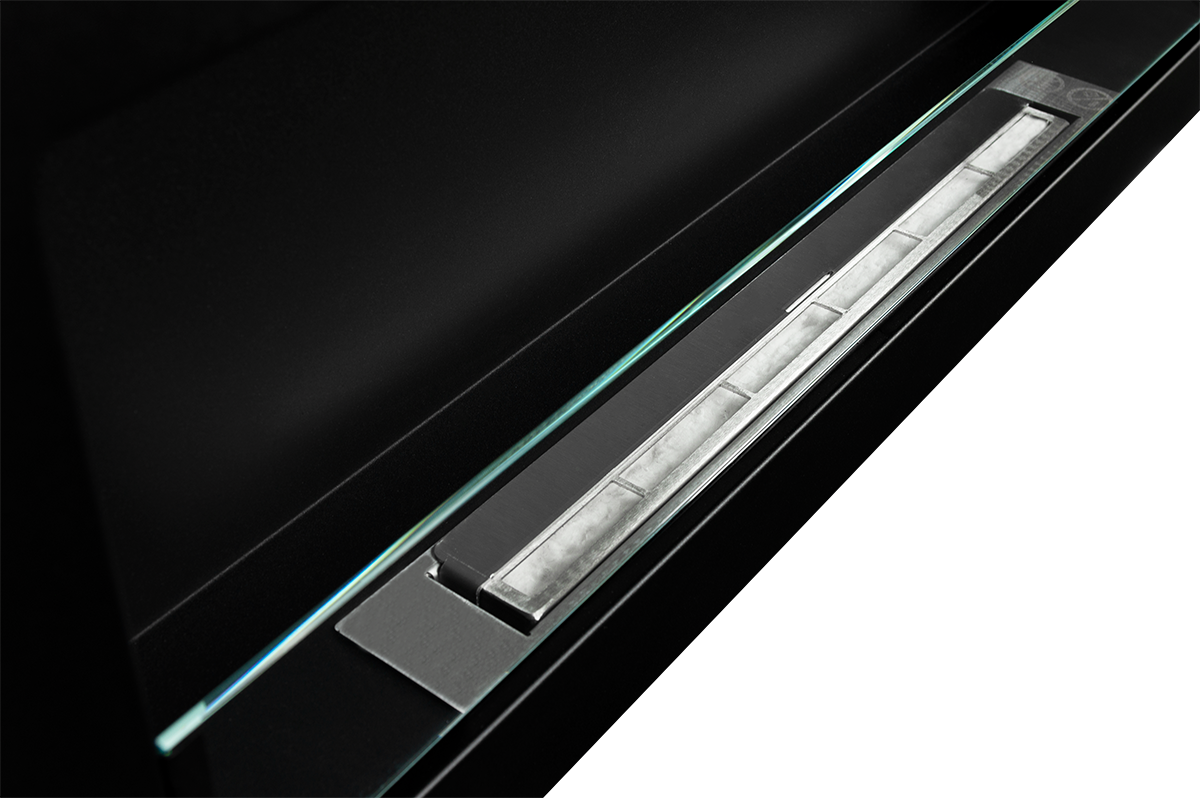 divina fire biocamino da pareteincasso livorno nero l 90 x p 12 x h 40 con vetro ean 8056157804703