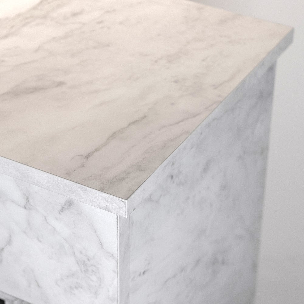 divina fire biocamino da terra bellini marmo bianco l96 x p35 x h96 ean 8056157806301