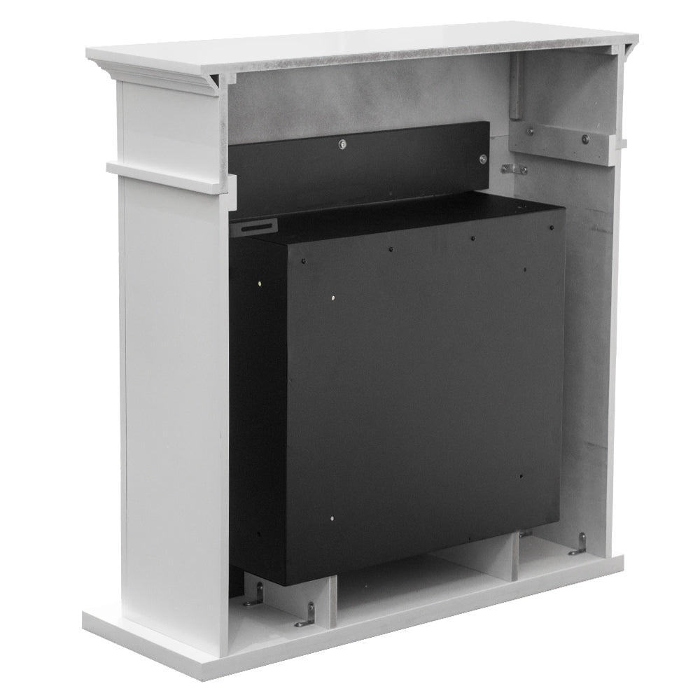 divina fire biocamino da terra jefferson bianco l 895 x h905 x p28 ean 8056157804116