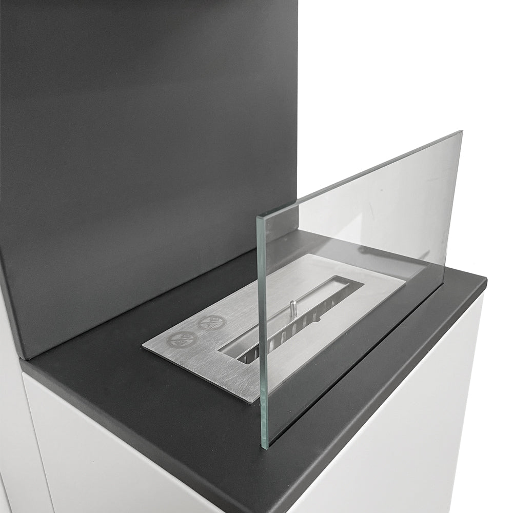 divina fire biocamino da terra oslo bianco l38xp38xh100 interno esterno ean 8056157807698
