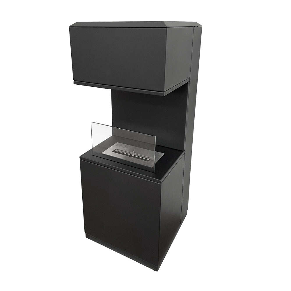 divina fire biocamino da terra oslo nero l38xp38xh100 interno esterno ean 8056157807704