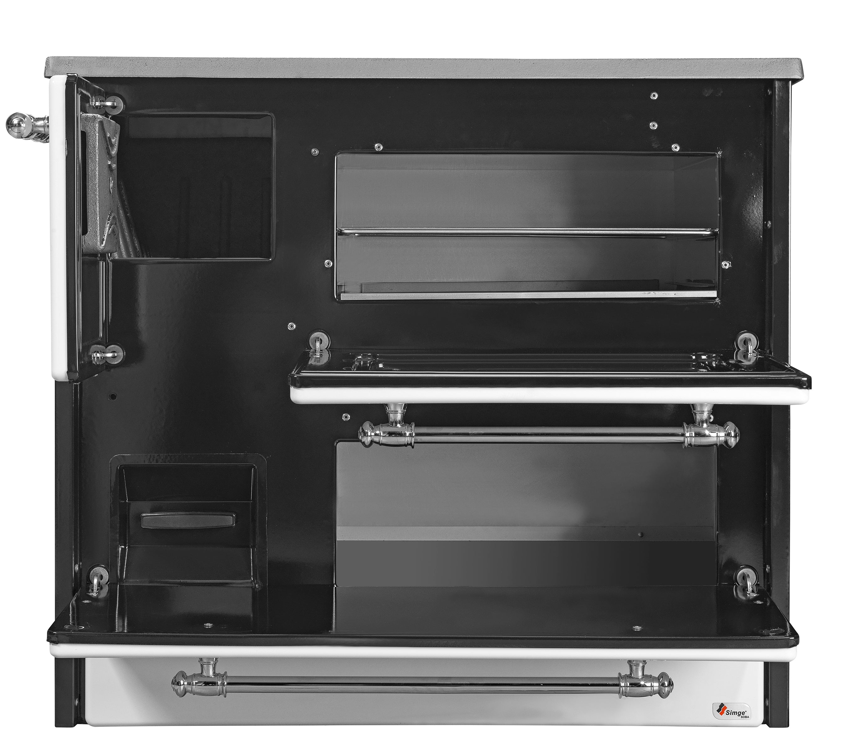 divina fire cucina a legna beatrice bianca 87 x 51 x h 79 ean 8056157805830