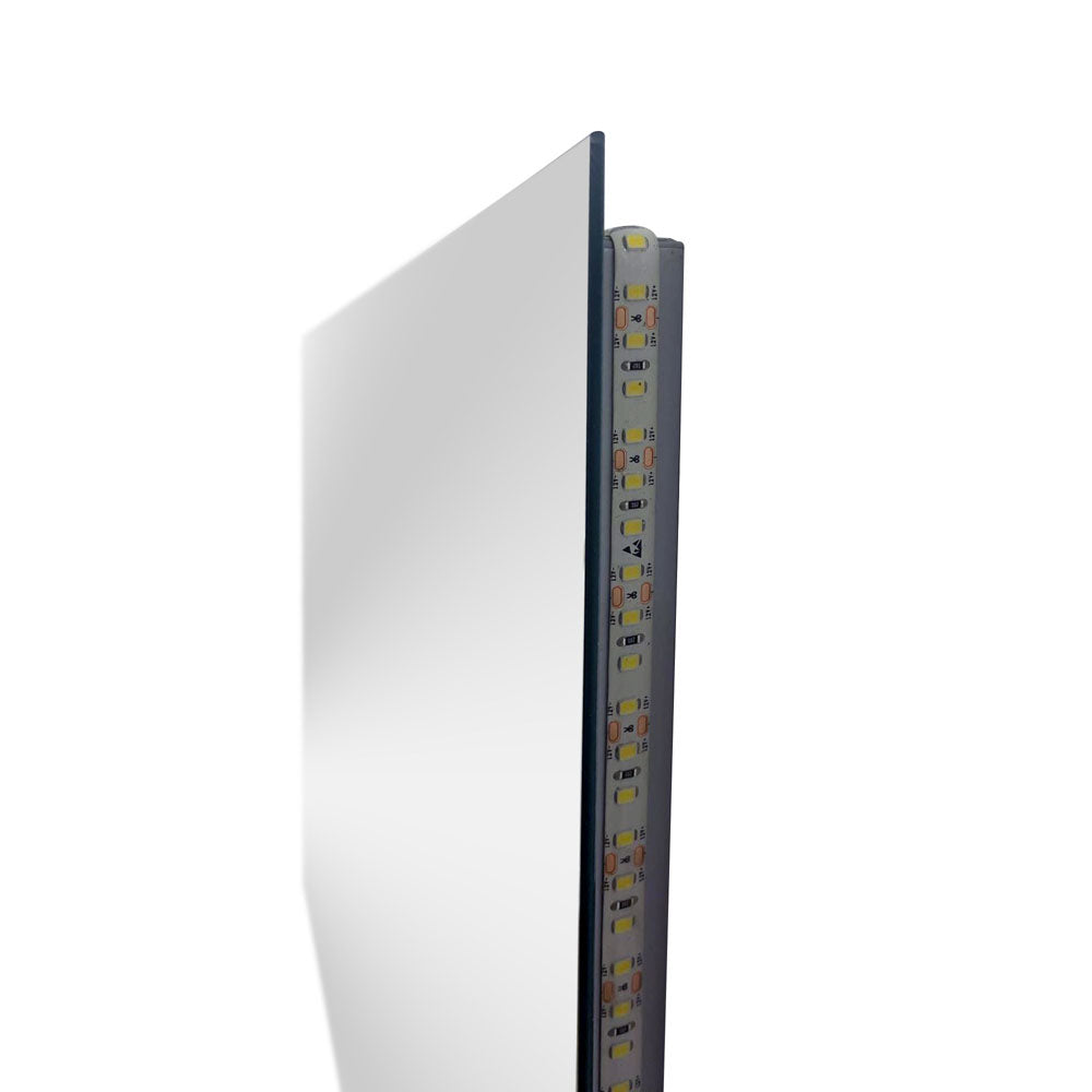 divina home specchio da bagno retroilluminato reversibile aurora led 70x90 ean 8056157809357