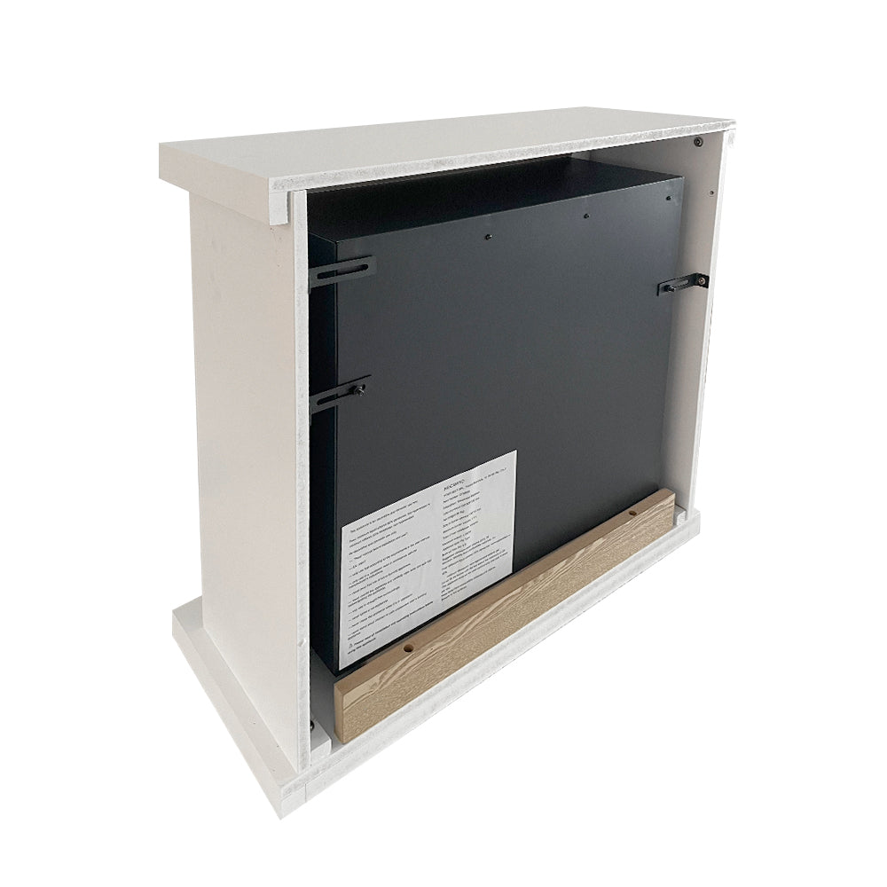 divina fire biocamino da terra stoccolma bianco 75x24xh68 ean 8056157807650