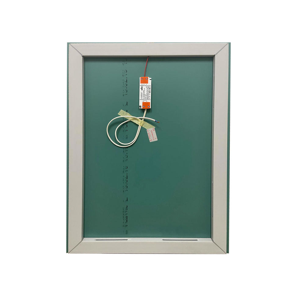 divina home specchio da bagno retroilluminato reversibile aurora led 70x80 ean 8056157809340