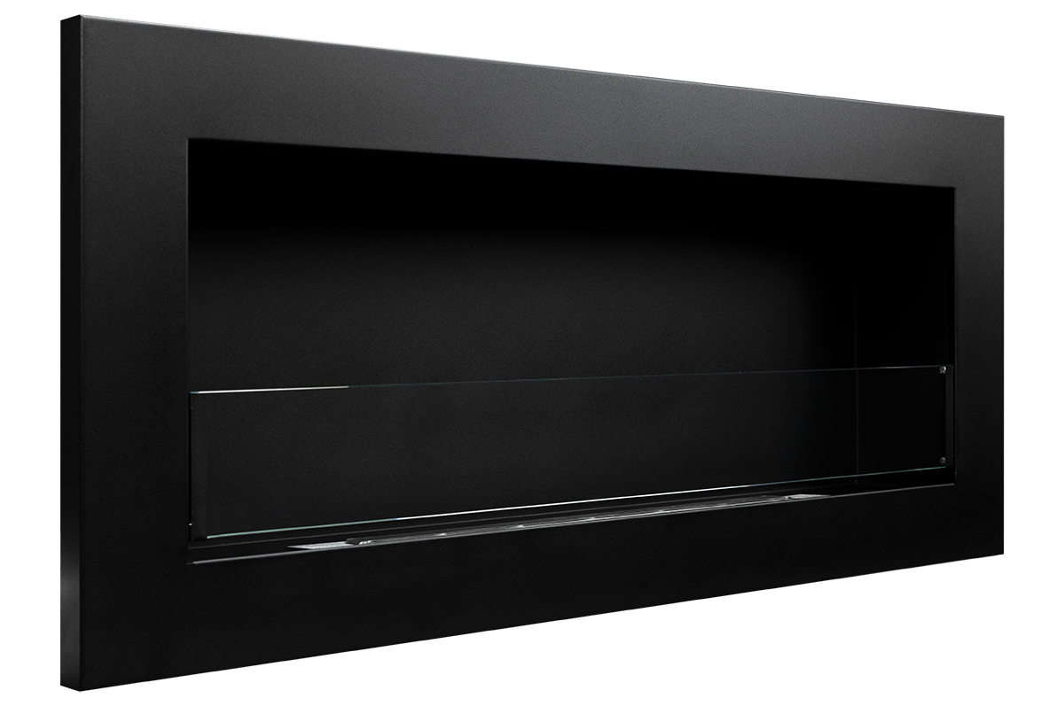 divina fire biocamino da pareteincasso livorno nero l 90 x p 12 x h 40 con vetro ean 8056157804703
