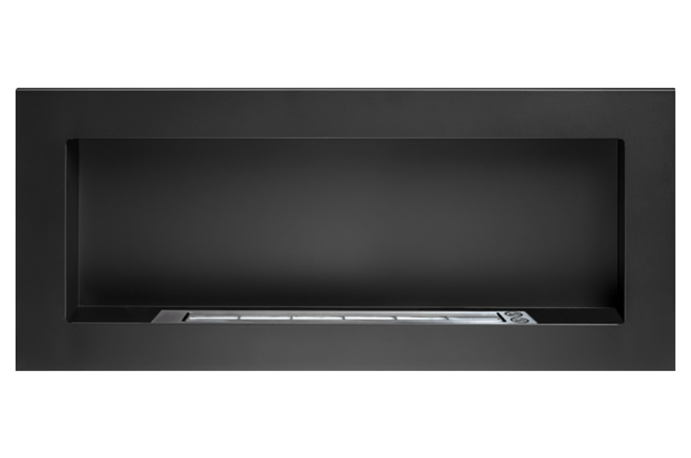 divina fire biocamino da pareteincasso lucca nero l 90 x p 12 x h 40 ean 8056157804697