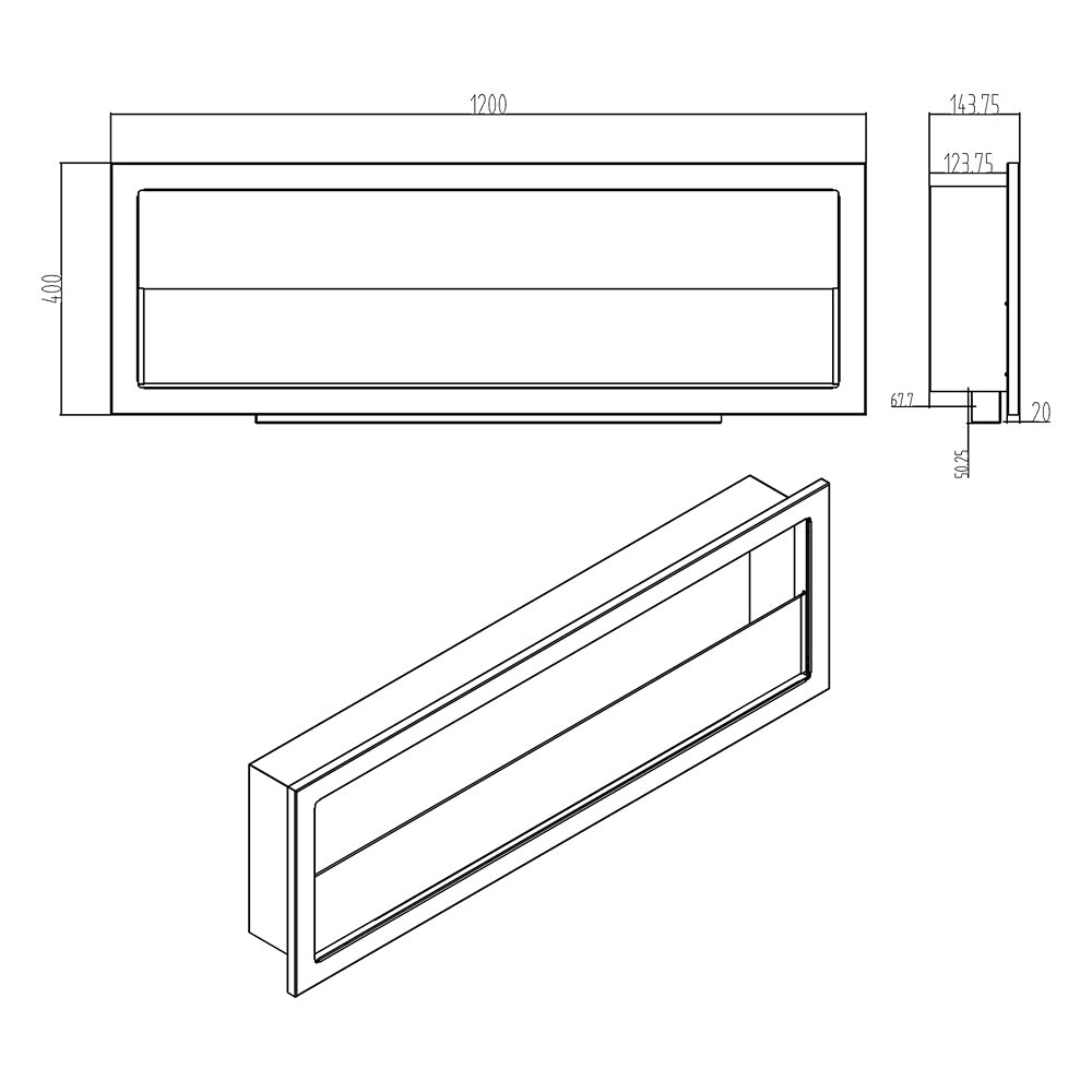 divina fire biocamino da incasso 120x40 furore 120 ean 8056157809241